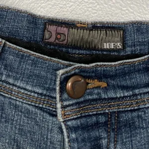 Joes Jeans Women Size 28 Patchwork Denim Blue Straight Buttonfly Festival Grunge thumbnail 3