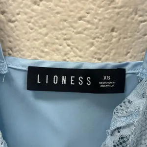 Princess Polly Lioness BEL AIR MINI DRESS BLUE Size XS thumbnail 10