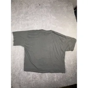 gymshark gray oversized cropped t shirt large embroidered logo thumbnail 7