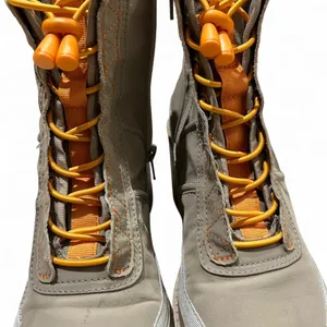 Steve Madden Womens Contender Ankle Round Orange and Khaki Heeled Boots W8.5 thumbnail 8