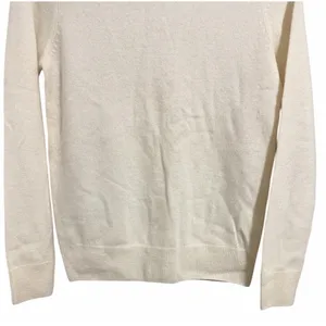Quince Mongolian Cashmere Crewneck Sweater Ivory Women's‎ Size X-Small thumbnail 5