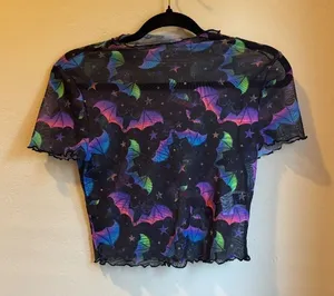 Mesh Neon Bat Tee thumbnail 1