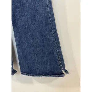 American Eagle Hi Rise Stretch Bootcut Flare Jeans Women's 14x29 Blue Dark Boho thumbnail 3