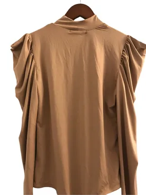Forever 21 Mocha knit bodysuit size -M thumbnail 1