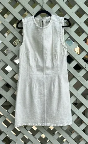 Abercrombie & fitch denim mini dress thumbnail 1