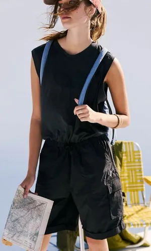 Free people movement fp lead the way romper size Small thumbnail 1