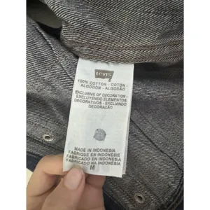 Vintage Y2K Levi’s Jeans Rivet Grommet Denim Best Dark Wash Size M Runs Small thumbnail 6