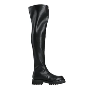 New! Jeffrey‎ Campbell Besos Thigh High Lug Sole Boots Black Sz 9.5 thumbnail 3