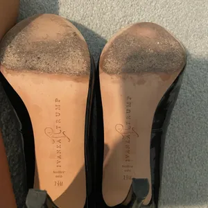 Round Toe Black Heels thumbnail 6