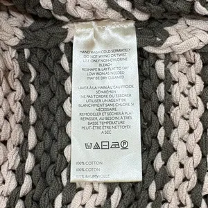 Free People Portland Striped Pullover Sweater NWT Size Small Neutral thumbnail 5