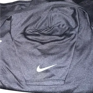 Nike Athletic Dri Fit Black Tee Woman’s Medium thumbnail 5