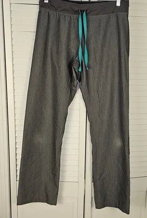 Figs Womens Gray‎ Livingston Basic Scrub Pants Small thumbnail 1