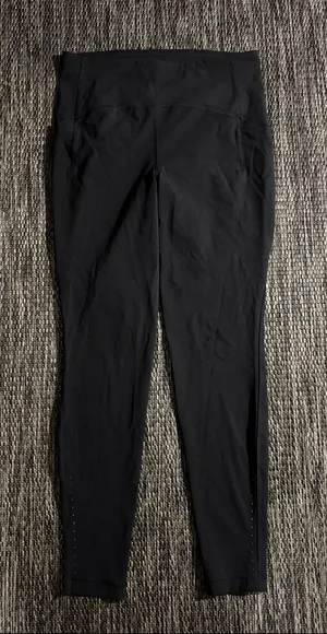 Lululemon Swift Speed Legging High Rise with Pockets 28" Luxtreme Black Size 10 thumbnail 1