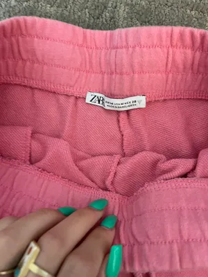 ZARA pink  shorts thumbnail 2