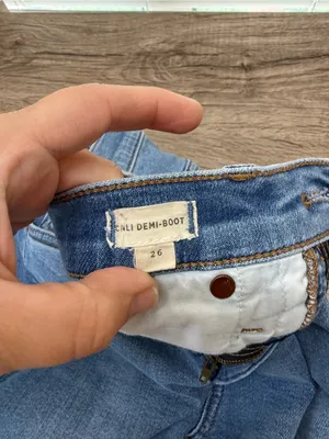 Madewell Cali Demi-Boot Jeans in Dorrance Wash: TENCEL™ Denim Edition size‎ 26 thumbnail 9