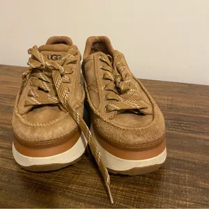 Ugg Marin Platform Nubuck Leather Sneakers size 10 thumbnail 9