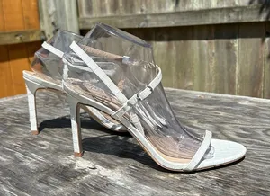 Sam Edelman Women's Doran Heeled Sandal‎ size 9 white thumbnail 1