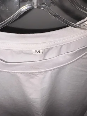 SheIn Loose White Tee thumbnail 3