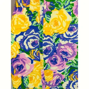 Zara Green‎ Purple Yellow Floral Mini Corset Dress Womens Large Coquette Girl thumbnail 7