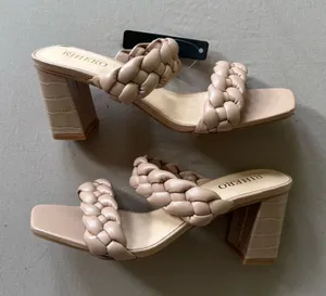Rihero Braided Strap Heeled Sandals thumbnail 1