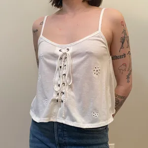 Forever 21 Lace Up Tank Top thumbnail 2
