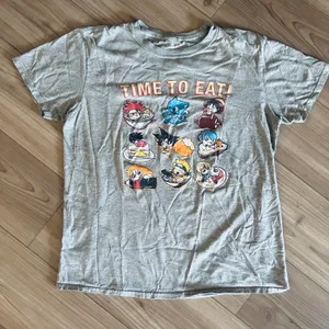 Time To Eat Anime Tee Gray Size L thumbnail 1