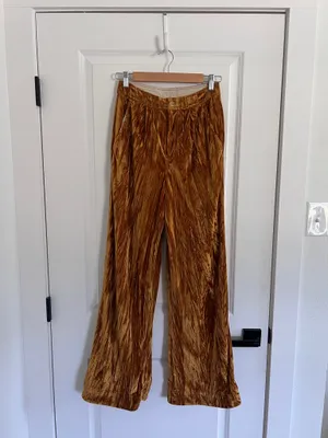 Free People Velvet Pants thumbnail 3