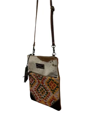 NWT Myra Bag Western Crossbody Bag With Hair on Hide thumbnail 4
