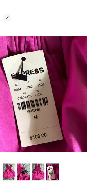 Magenta Express Dress thumbnail 3