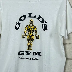 Gold’s Gym Thousand Oaks White Tee size M thumbnail 4