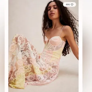 For Love &‎ Lemons Blossom Maxi Dress Free People Small thumbnail 2