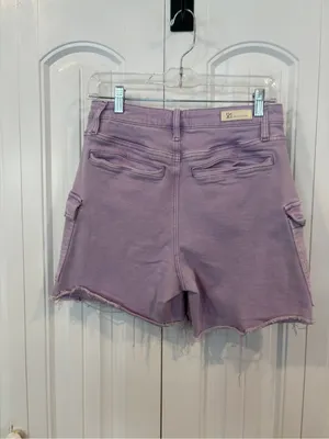 Special a purple cargo jean shorts size medium thumbnail 2