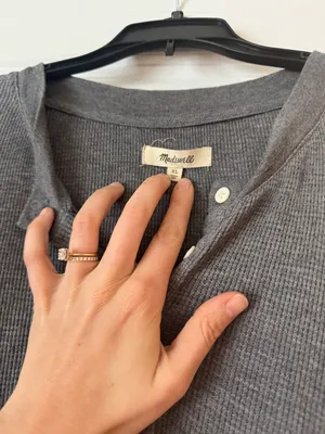 grey Henley thumbnail 3