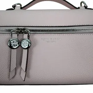 Tory Burch Slim Romy Top Handle Bag Leather Crossbody Bag Rose Pink thumbnail 12