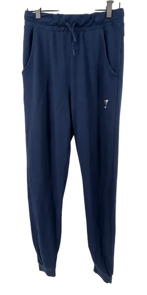 Gymshark Women S Gym to Lounge High Rise‎ Jogger Navy Blue Pockets Stretch Comfy thumbnail 1