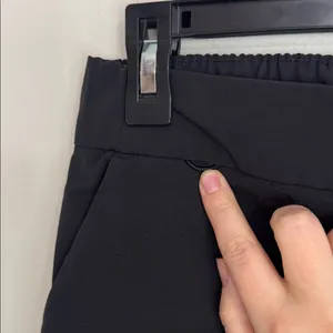 Figs Figspro Skinny Zip Fly ScrubTrouser Womens Black Scrub Pants Work size S thumbnail 7