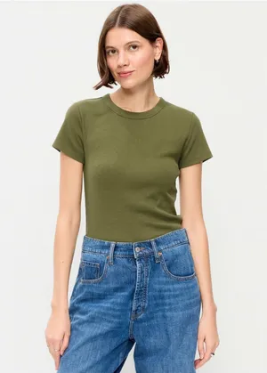Old Navy Snug Crop T-Shirt thumbnail 1