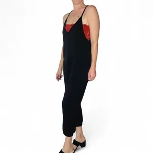 Wild Fable Black Casual Athletic Cropped Sleeveless Jumpsuit thumbnail 2