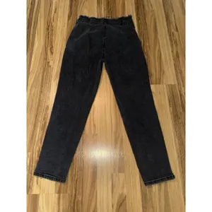 Garage Jeans Women's 9‎ Black High Rise Frayed Waist Skinny Stretch Denim Pants thumbnail 6