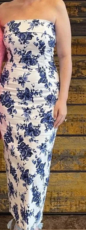 Floral Midi Dress Multi thumbnail 2