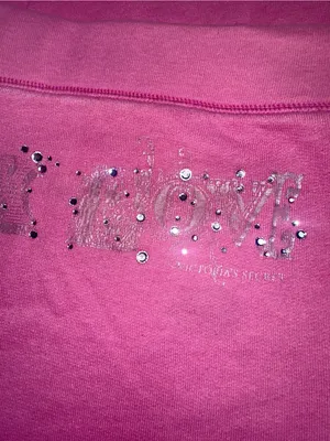 Vintage! 2000s Y2K VS PINK My Favorite Sequins Joggers! thumbnail 10