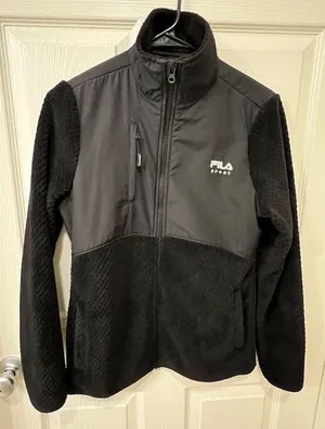 FILA Black Jacket- Size Small thumbnail 1
