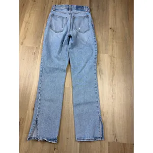 Abercrombie & Fitch Curve Love 90s Straight Ultra High Rise Light Wash Jean 26 2 thumbnail 8