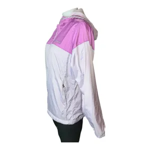 Columbia windbreaker hoodie fleece lined Sz M Women's Lavender Lilac Ski thumbnail 5