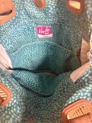 Fossil key per blue handbag thumbnail 8