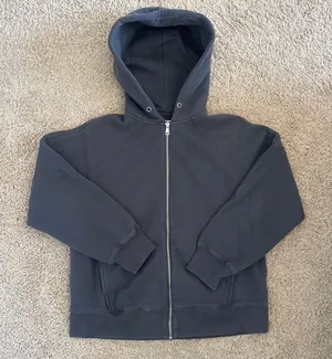 Grey Abercrombie & Fitch zip up  thumbnail 1
