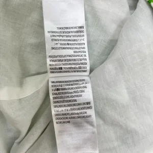 NWOT Farm Rio Linen Tropical Forest Off-White Mini Dress Size S thumbnail 10