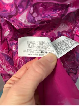 Zara backless pink and purple midi dress with open back and ruffle detail, size XS thumbnail 4