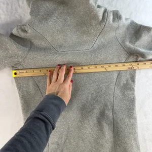 Arc'teryx Sz S Desira Cowl Neck Tunic‎ Sweater Gray Fleece Pullover Outdoor Hike thumbnail 8