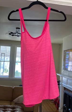 Pink Athleta tank top thumbnail 1